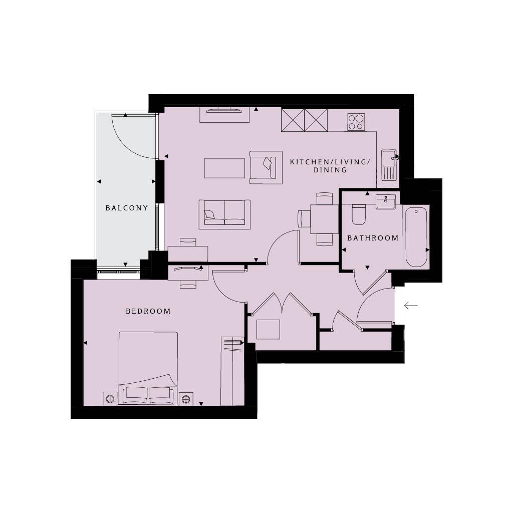 Floorplan for Ridgeway Views, Mill Hill