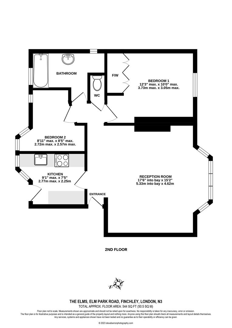 Floorplan for Elm Park Road, Finchley