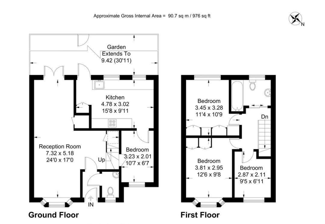 Floorplan for Bittacy Hill, Mill Hill East