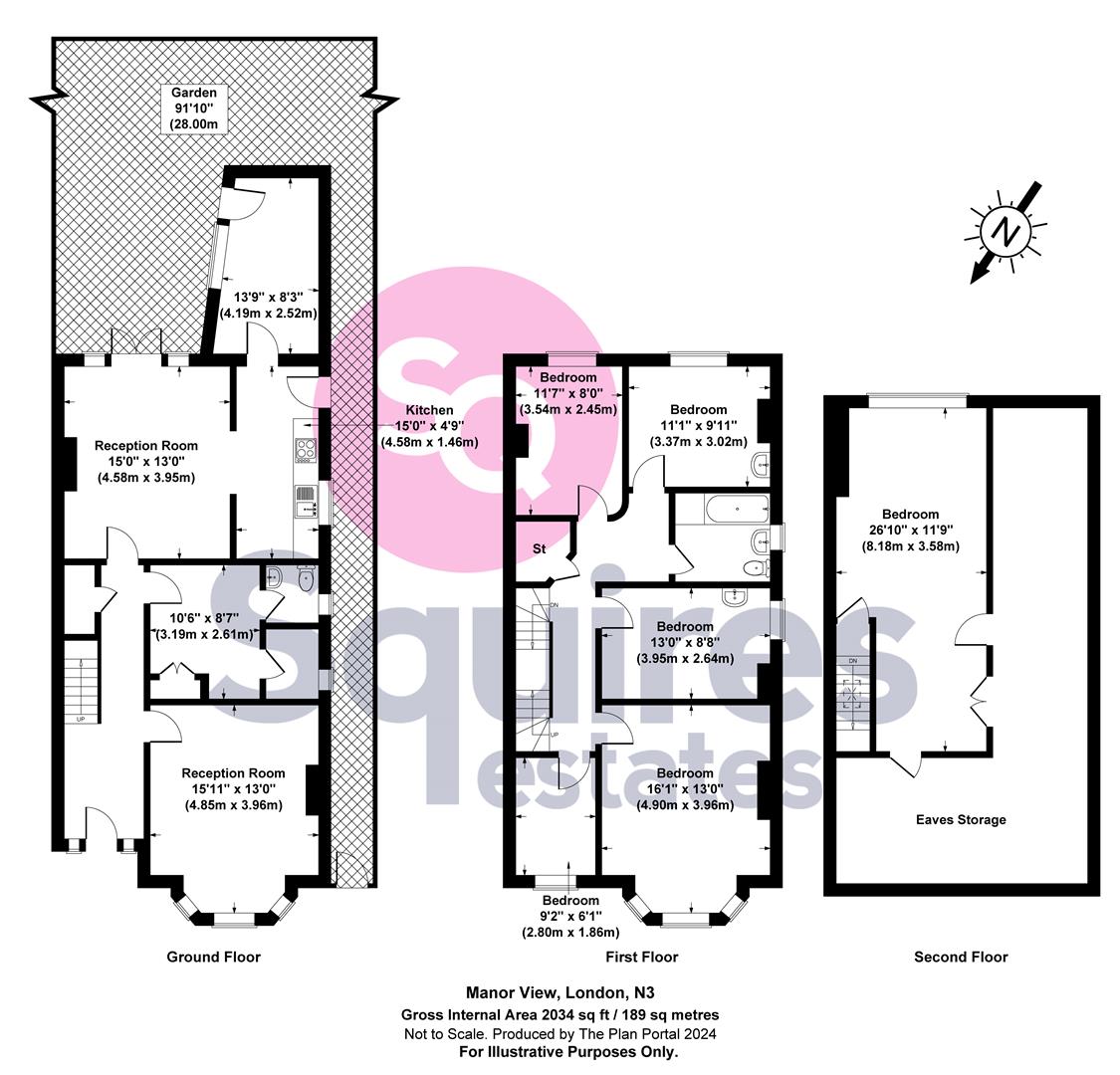 Floorplan for Manor View, London