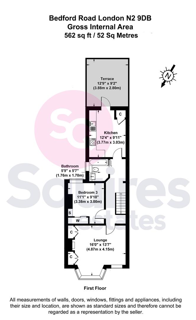 Floorplan for Bedford Road